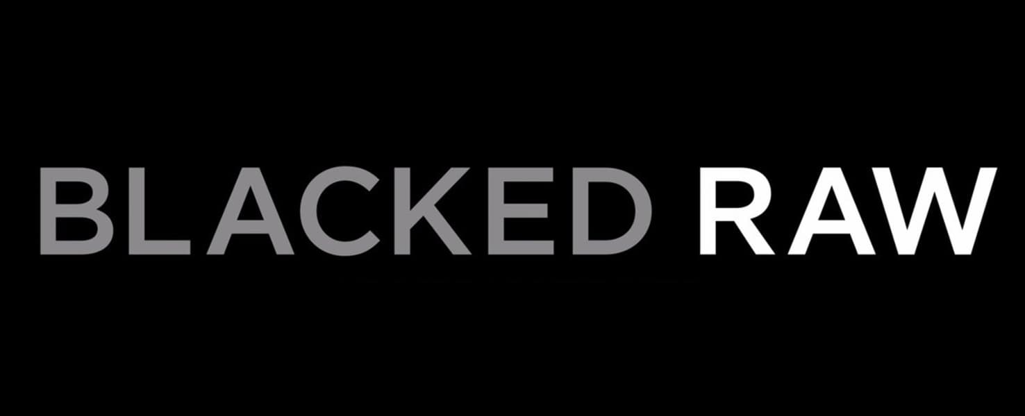 blacked raw logo